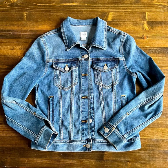J. Crew Jackets & Blazers - J. CREW Denim Jeans Jacket Women’s Size Small in Excellent Used Condition